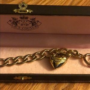 New Gold Juicy Couture Bracelet with Box